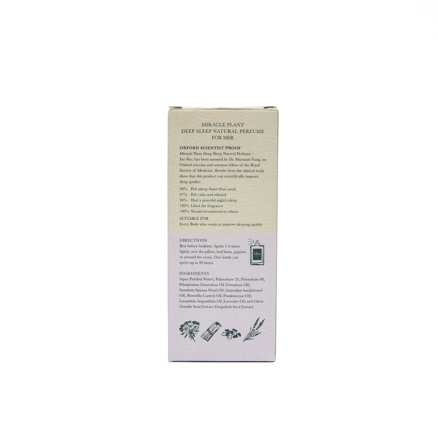 Deep Sleep Natural Perfume - For HER